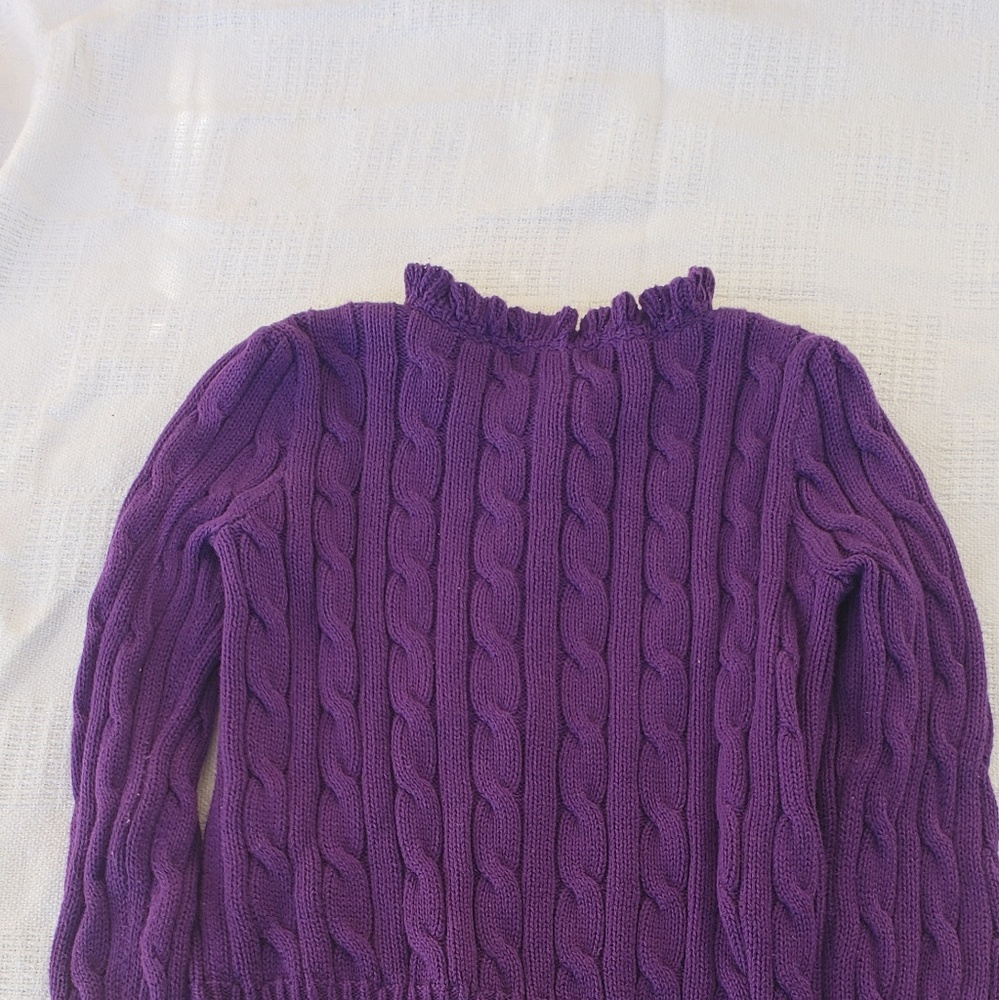 💲SOLD💲Girls Ralph Lauren Purple Ruffle - Picture 5 of 5